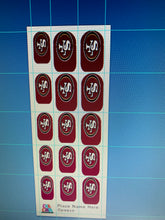 Load image into Gallery viewer, 49ers  nail decals