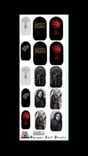 Load image into Gallery viewer, Game of Thrones Nail Decals