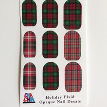 Load image into Gallery viewer, Christmas plaid