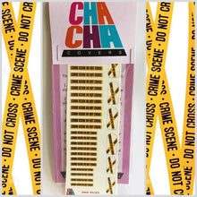 Load image into Gallery viewer, Crime scene tape clear nail decals