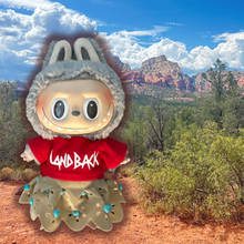 Load image into Gallery viewer, Land Back Labubu T-shirt red