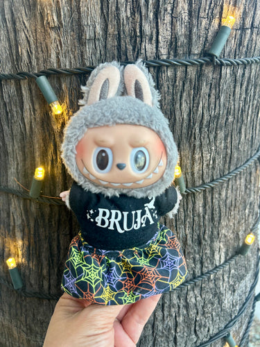 La Bruja Labubu Black Halloween tshirt