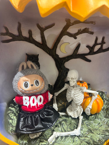 La BOO BOO! Red Halloween Boo tshirt