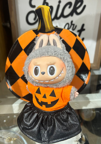 Labubu traditional jack o lantern tshirt