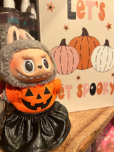 Load image into Gallery viewer, Labubu traditional jack o lantern tshirt