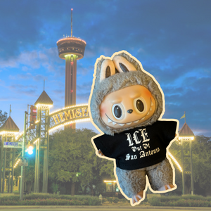 Labubu  ICE OUT OF San Antonio T-shirt