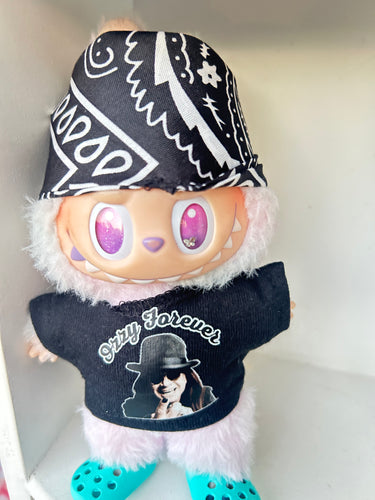 (Bubu bandanas) Labubu accessories