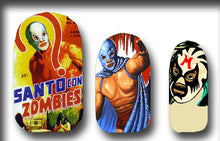 Load image into Gallery viewer, Lucha Libre Nail Decals