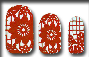 Papel Picado Salsa Swag Nail Decals