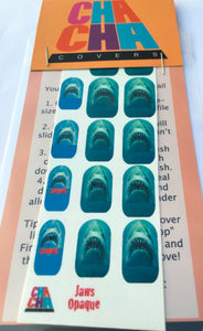 Shark Week Jaws Shark Nail Decals