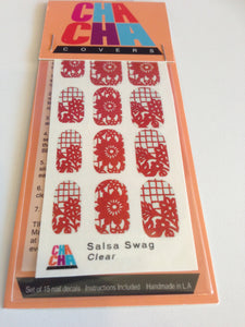 Papel Picado Salsa Swag Nail Decals