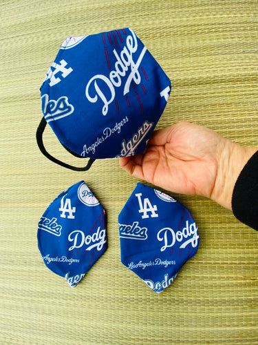 Dodgers Face mask cover for kn95 mask