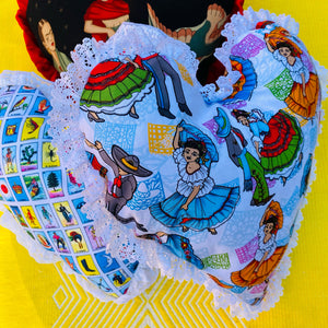 SALE! Frida Kahlo Corazon Heart Pillow