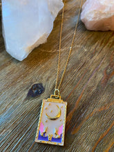 Load image into Gallery viewer, New Moon in the Desert Gold plated necklace