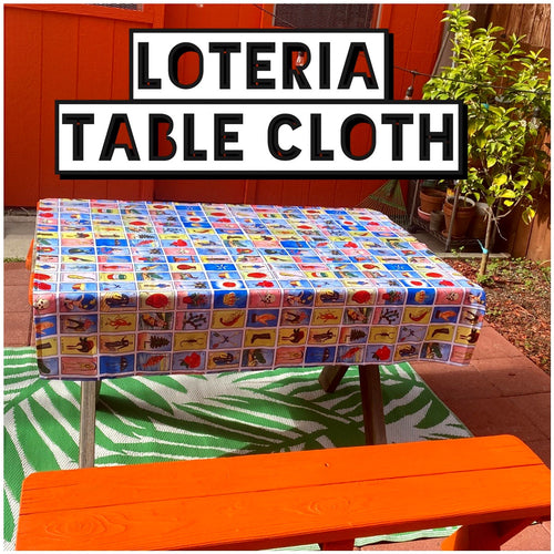 Loteria Table Cloth