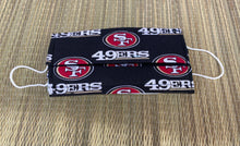 Load image into Gallery viewer, San Francisco 49ers Face mask cover for surgical square mask