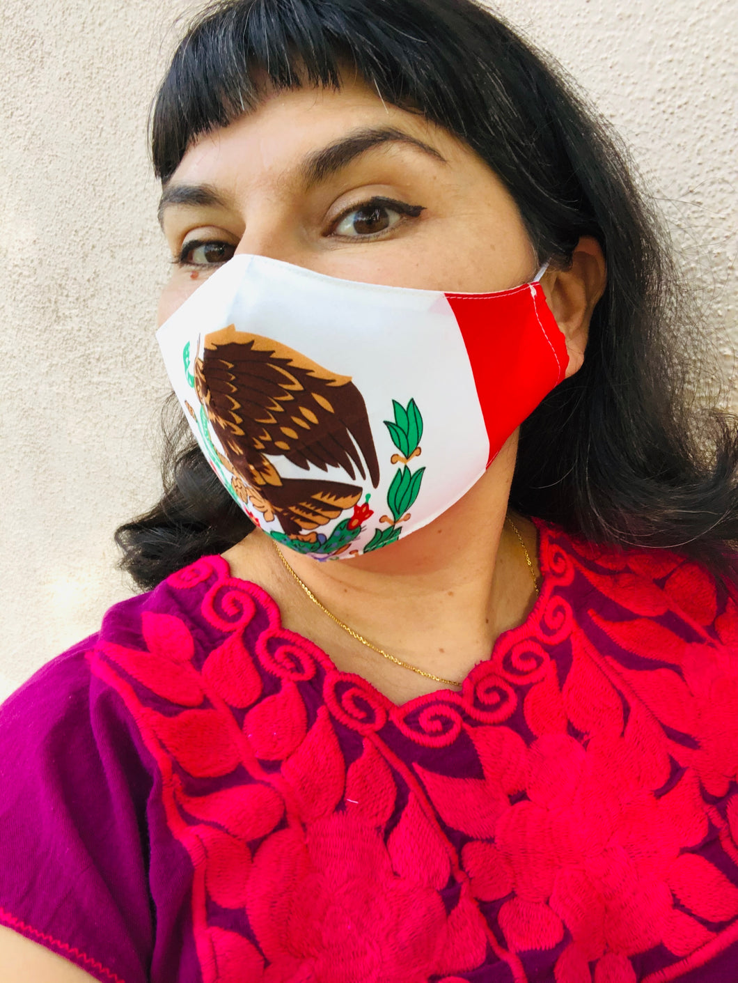 Mexican Flag Face Mask 2 sizes