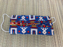 Load image into Gallery viewer, Pendleton inspired native pride cover for surgical square mask