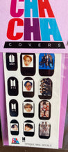 Load image into Gallery viewer, BTS nail decals