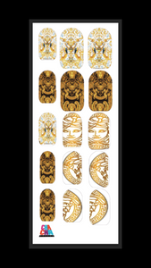 Versace Nail Decals