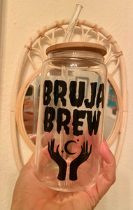 Bruja Brew Custom Glass